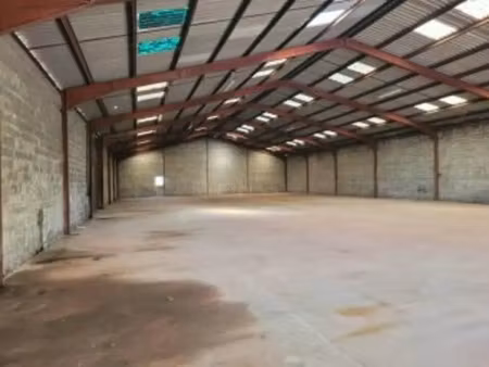 vente entrepôt 1 000 m²