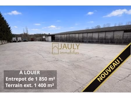 location entrepôt rosoy en multien 60620 1850m²
