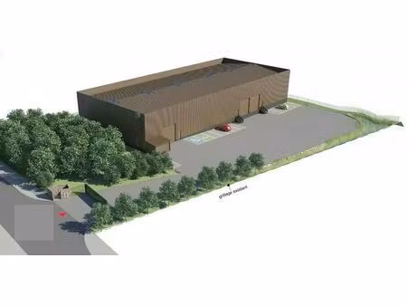 location entrepôt 1 500 m²