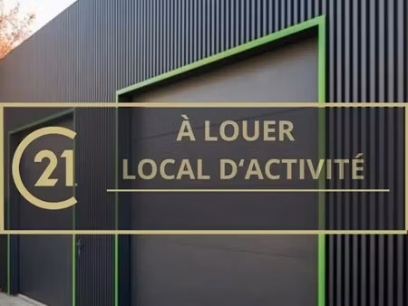 location local d'activités 200 m²