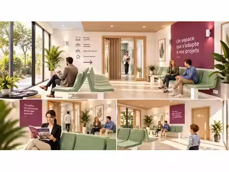 location bureaux sainte-blandine 38110 19m²
