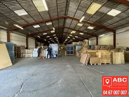 location entrepôt 1 000 m²