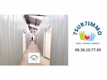 location entrepôt 10 m² à 470 m²