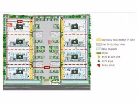 location local d'activités 12 211 m²