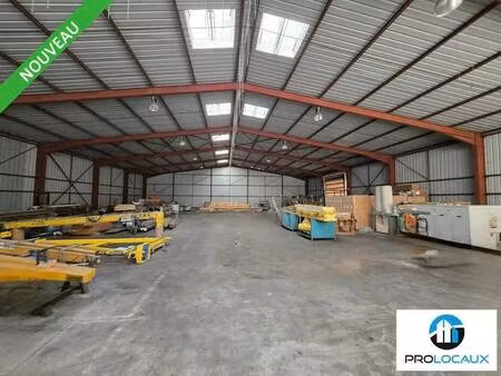 location local d'activités 1 000 m²