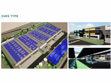 location local d'activités 540 000 m²