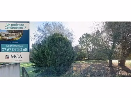 terrain à bâtir à échillais (17620)