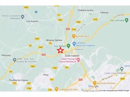 location entrepôt miserey salines 25480 120m²