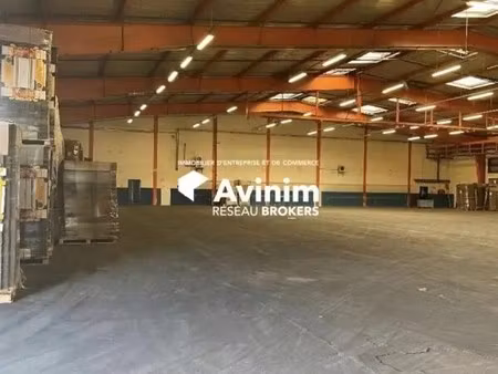 location entrepôt 2 357 m²