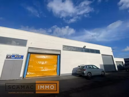 location entrepôt 595 m²