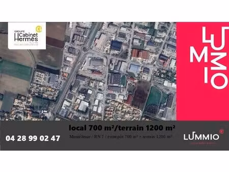 location entrepôt 770 m²