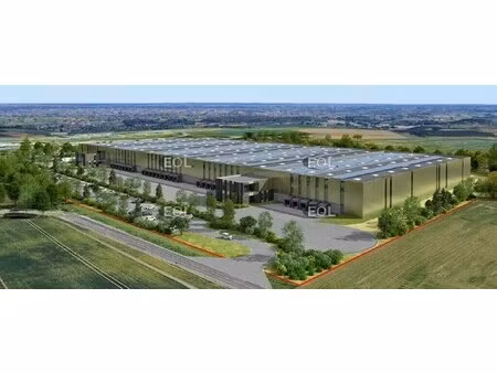 location entrepôt 34 541 m²