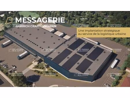 location entrepôt logistique illkirch-graffenstaden 67400 5070m²