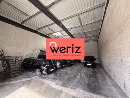 location entrepôt 20 m² à 519 m²