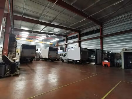 location entrepôt 500 m²