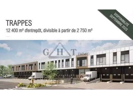 location entrepôt trappes 78190 2754m²