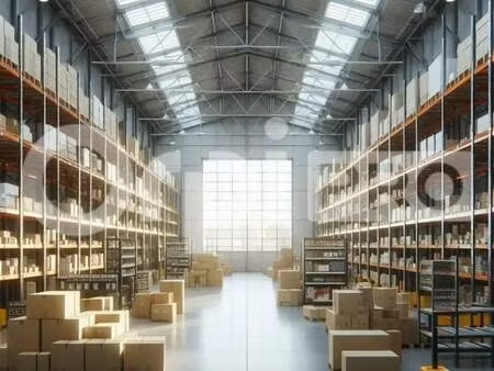 location entrepôt 200 m²