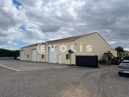 location local d'activités 624 m²