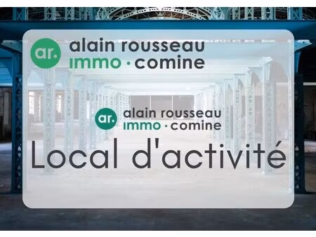 location local d'activités 640 m²