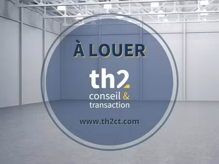location local d'activités 150 m² à 596 m²