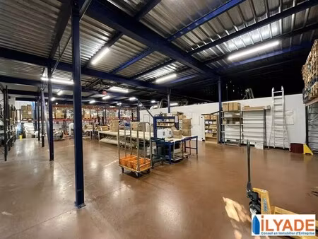 location entrepôt 1 344 m²