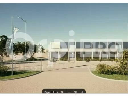 location local d'activités 550 m²