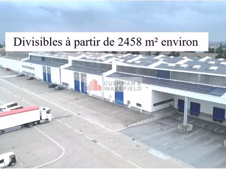 location entrepôt 2 458 m² à 13 792 m²