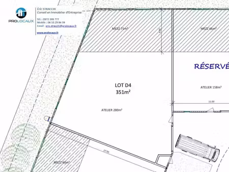 location bureaux fitilieu 38490 351m²