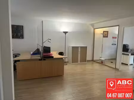 location bureaux cabestany 66330 90m²
