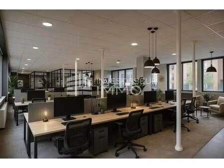 location bureaux 100 m²