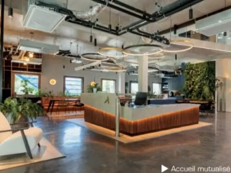 location bureaux 90 m²