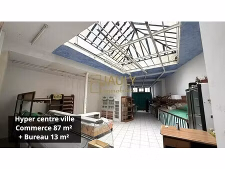 vente commerce 100 m²
