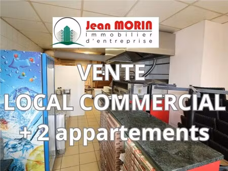 vente commerce valence 26000 62m²