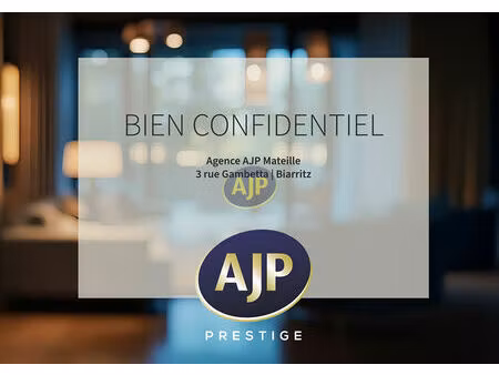 vente maison 5 pièces 135m2 biarritz 64200 - 1567500 € - surface privée