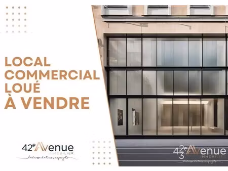 vente commerce 60 m²