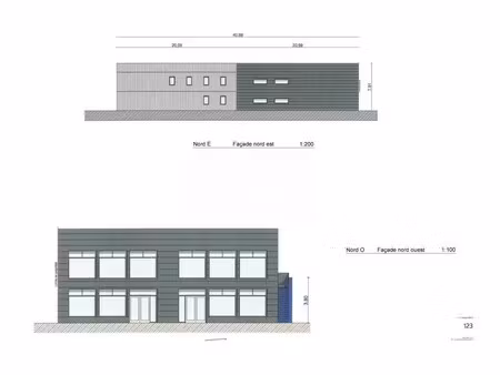 location bureaux 160 m² à 642 m²