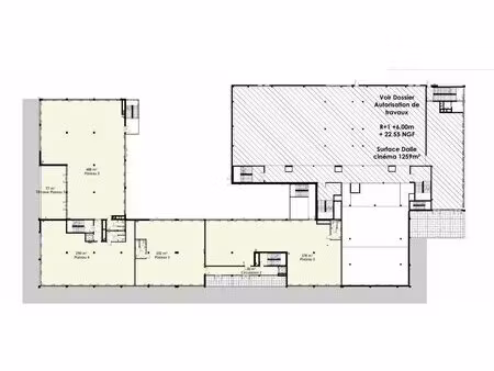 vente bureaux 150 m² à 300 m²