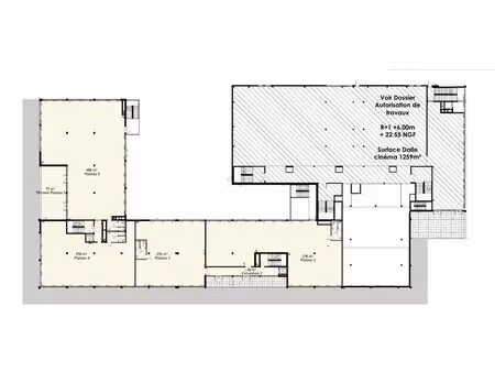 vente bureaux 150 m² à 347 m²