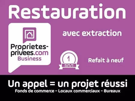 location commerce 233 m²