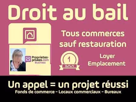 location commerce aix les bains 73100 50m²