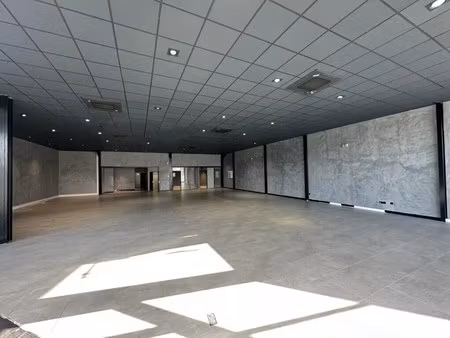 location commerce 800 m²