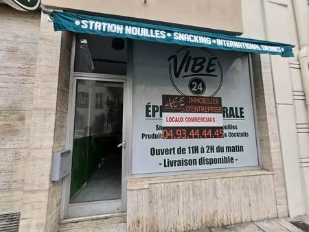 location commerce nice 06100 30m²