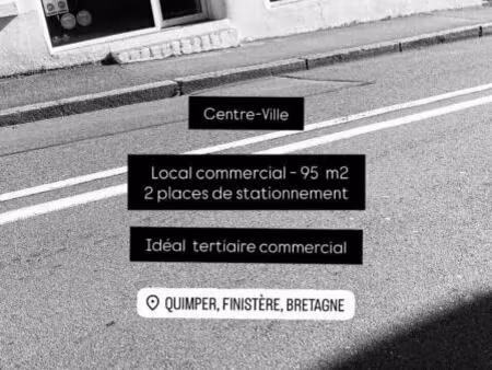 location commerce quimper 29000 95m²