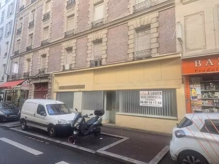 location commerce clichy 92110 78m²