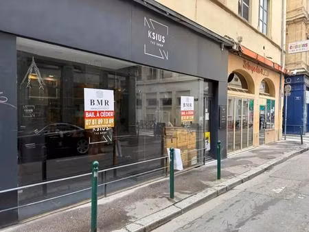 location commerce 65 m²