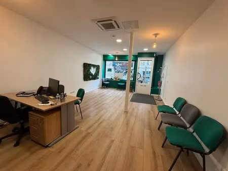 location commerce 55 m²