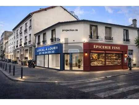 location commerce 84 m²