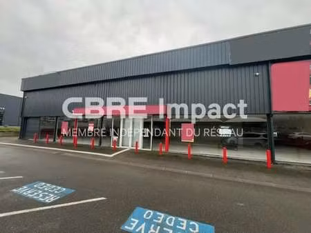 location commerce 1 000 m²
