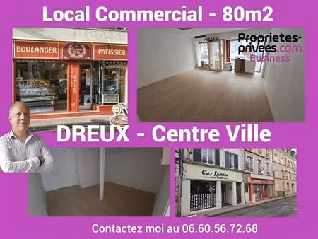 location commerce 80 m²