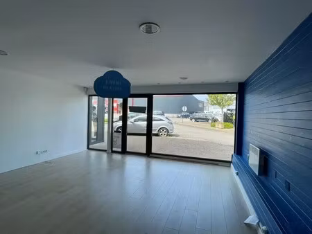 location commerce 100 m²
